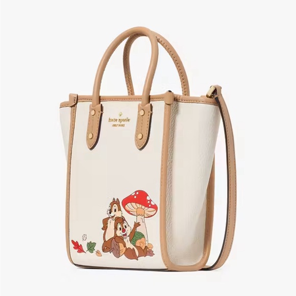 Kate Spade X Disney Chip N Dale Ella mini tote - Picture 2 of 7